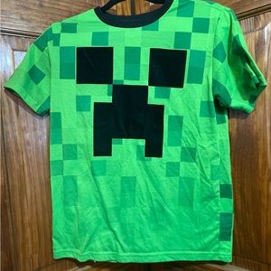 Official Boys Minecraft Shirt Size XL(14/16)